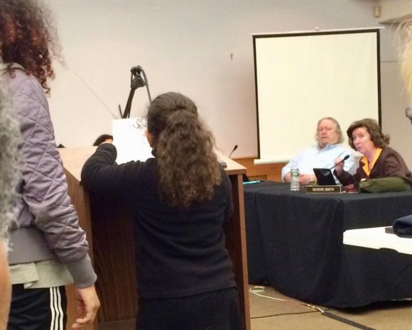 Roosevelt Island Year in Pictures, 2018: Part One Emily Diaz eloquently, and to no avail, pleaded with RIOC's Board to save the Roosevelt Island Youth Program.